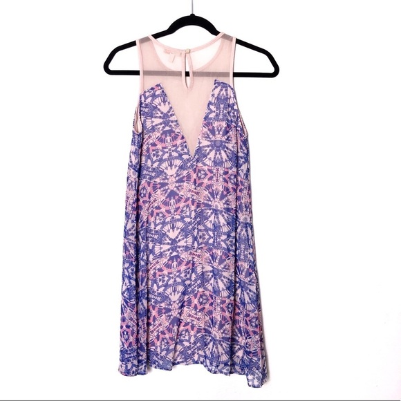 Gianni Bini Mini Dress Size Small Multi Colored - Picture 2 of 5